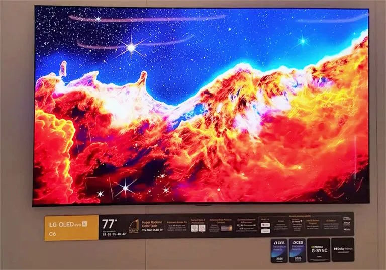 LG раскрыла цены и сроки поставок OLED-телевизоров G6 и C6